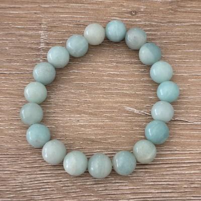 AMAZONITE BRACELET 10 MM