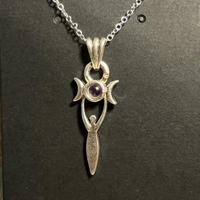 AMETHYSTE DEESSE PENDENTIF