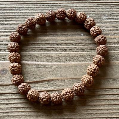 BRACELET GRAINES DE RUDRAKSHA