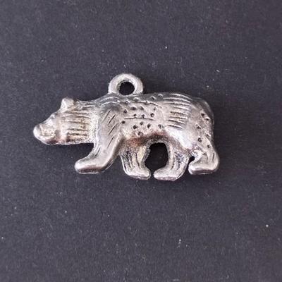 BRELOQUE OURS ARGENT