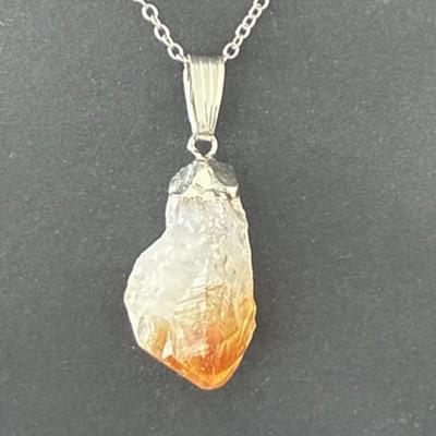 PENDENTIF CITRINE CHAUFFEE BRUTE 2