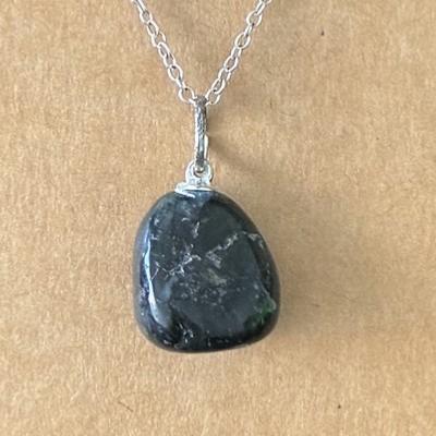 SPECTROLITE LARVIKITE PENDENTIF 4