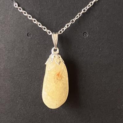 HELIODORE BERYL JAUNE PENDENTIF