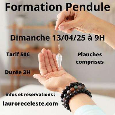 Formation Pendule Dimanche 13 AVRIL 2025 à 9H