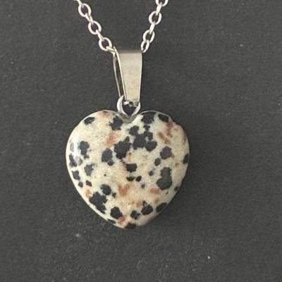 JASPE DALMATIEN PENDENTIF