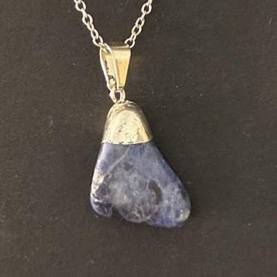 SODALITE PENDENTIF 8