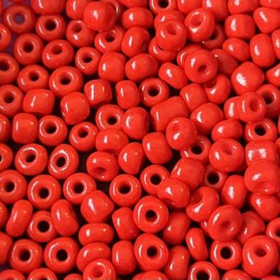 PERLES COULEUR ROUGE 3 MM