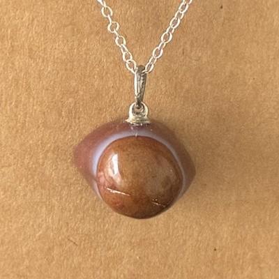 AGATE CYCLOPE OEIL SHIVA PENDENTIF 8