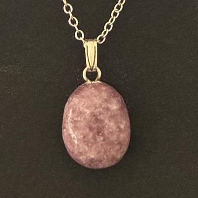 LEPIDOLITE PENDENTIF 6