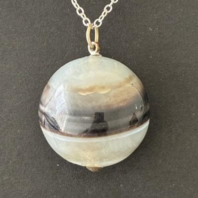 AGATE CYCLOPE OEIL SHIVA PENDENTIF 5