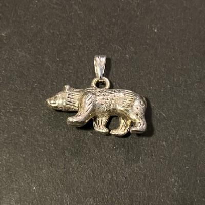 ANIMAL TOTEM OURS PENDENTIF