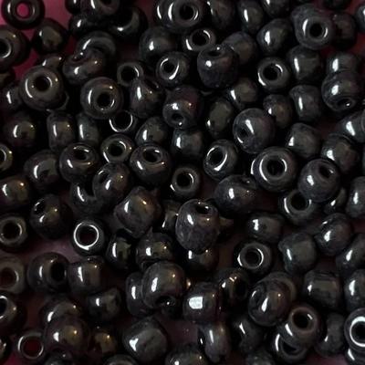 PERLES COULEUR NOIRE 3 MM