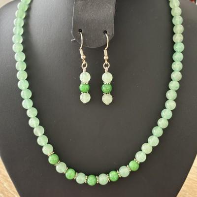 AVENTURINE VERTE PARURE