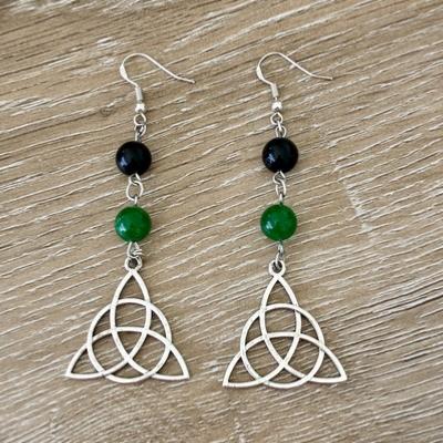 BOUCLES D OREILLE TRIQUETRA