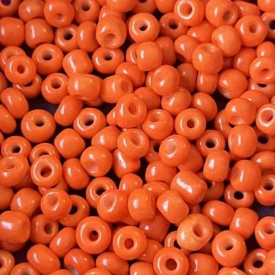 PERLES COULEUR ORANGE 3 MM