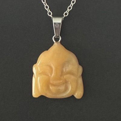 CALCITE ORANGE PENDENTIF 