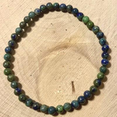 AZURITE MALACHITE BRACELET 4 MM