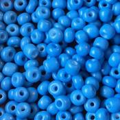 PERLES COULEUR BLEU VIF 3 MM