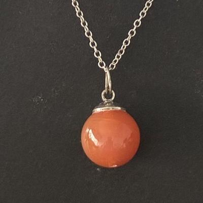 CORNALINE PENDENTIF 9