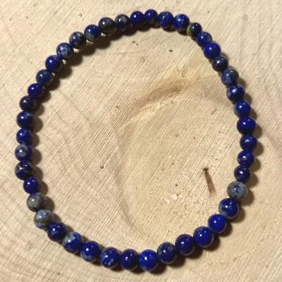 LAPIS LAZULI BRACELET 4 MM