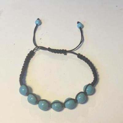 TURQUOISE BRACELET REGLABLE