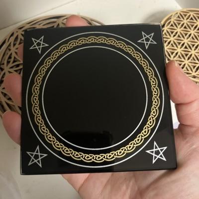 MIROIR DE DIVINATION EN OBSIDIENNE