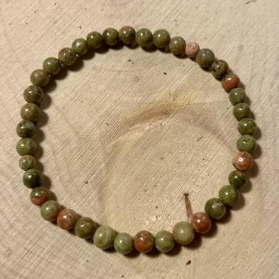 UNAKITE BRACELET 4 MM