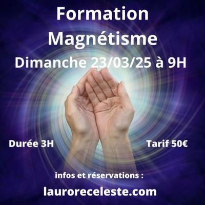 Formation Magnétisme Dimanche 23/03/2025 à 9H