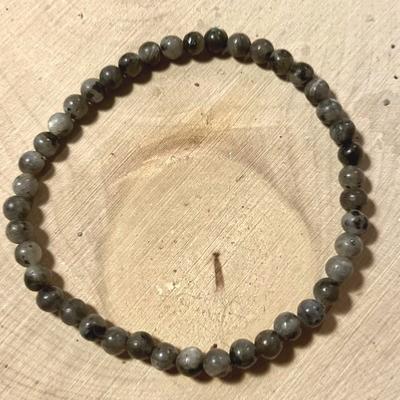 SPECTROLITE LARVIKITE BRACELET 4 MM