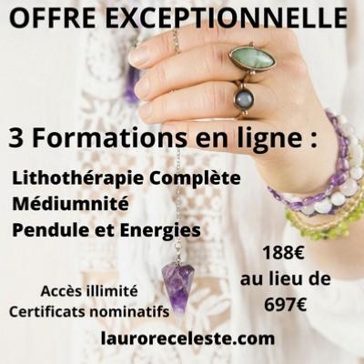 3 FORMATIONS EN OFFRE SPECIALE