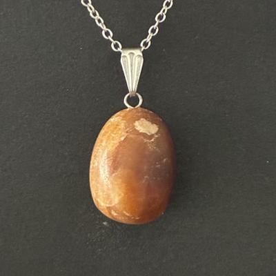 CALCITE MIEL PENDENTIF 2