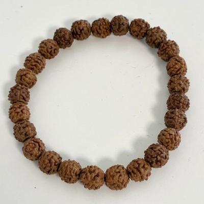 BRACELET GRAINES DE RUDRAKSHA
