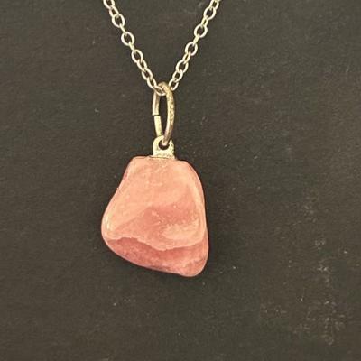 RHODOCHROSITE PENDENTIF 12