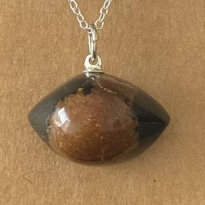 AGATE CYCLOPE OEIL SHIVA PENDENTIF 1