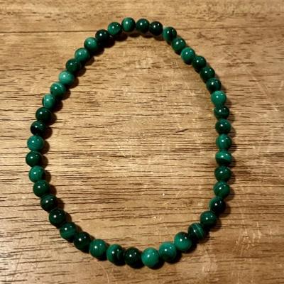 MALACHITE BRACELET 4MM