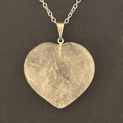 QUARTZ TOURMALINE PENDENTIF 5