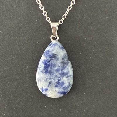 SODALITE PENDENTIF