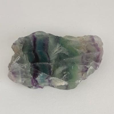 FLUORINE FLUORITE PLAQUE XL