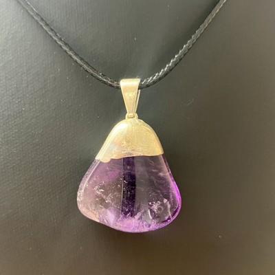 AMETHYSTE PENDENTIF