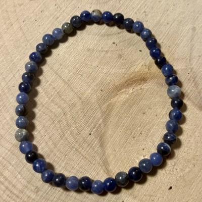 SODALITE BRACELET 4 MM