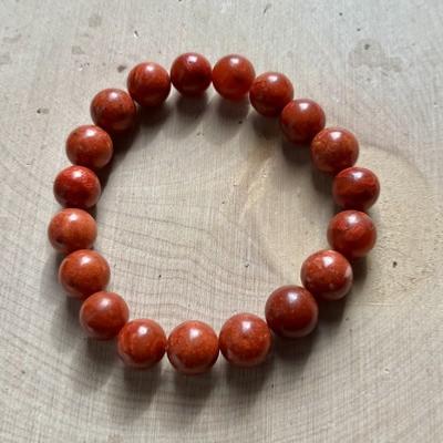 CORAIL ROUGE BRACELET 10 MM