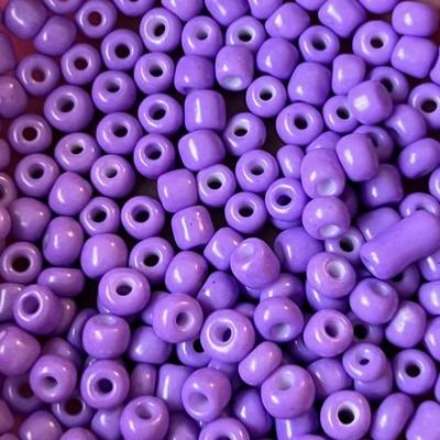 PERLES COULEUR MAUVE 3 MM