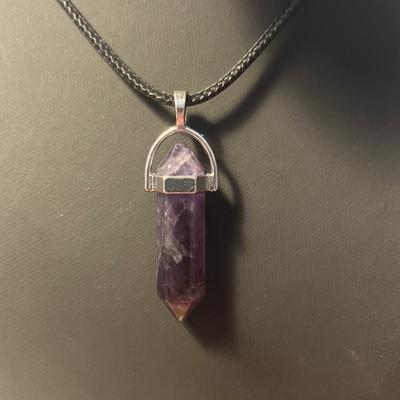 AMETHYSTE BATON PENDENTIF