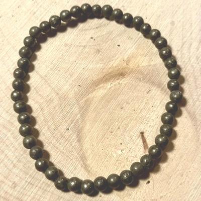 PYRITE BRACELET 4 MM