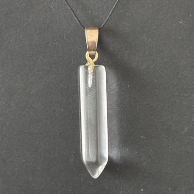 CRISTAL DE ROCHE PENDENTIF