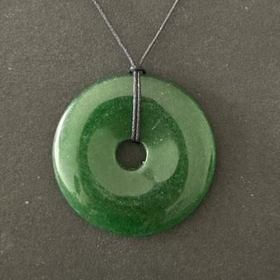 EMERAUDE PENDENTIF DONUT