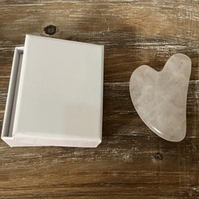 GUA SHA QUARTZ ROSE