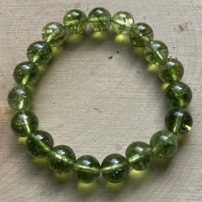 PERIDOT BRACELET 10 MM