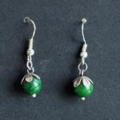 EMERAUDE BOUCLES D OREILLE