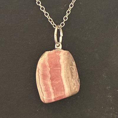 RHODOCHROSITE PENDENTIF 8